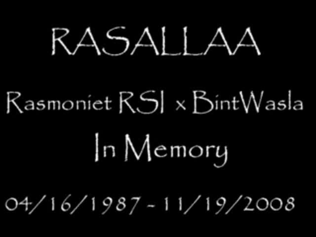 <b>Description: </b>Rasallaa (Rasmoniet RSI x Bint Wasla)<br/><b>Copyright: </b>Judi Parks video  alabbasiyah11@gmail.com